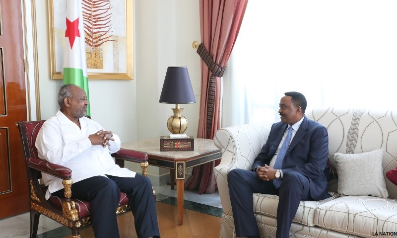 Le président de la République reçoit le nouveau secrétaire exécutif de l’IGAD