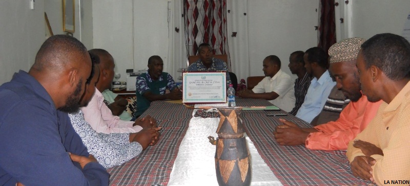L’association des jeunes du château d’eau à l’honneur à la préfecture d’Ali-Sabieh