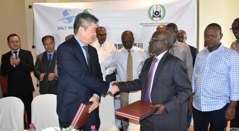 Production de soude caustique et de chlore de l’usine du Lac Assal ; Signature de la convention d’application de la redevance