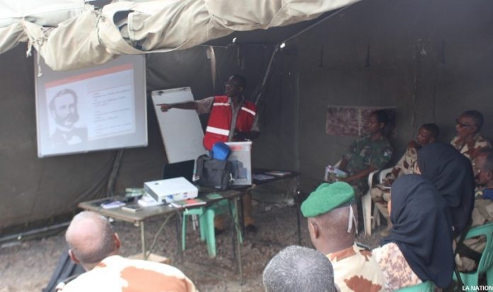 Sensibilisation au Droit International Humanitaire pour les officiers et les sous-officiers du Bataillon Hill 7 (2)