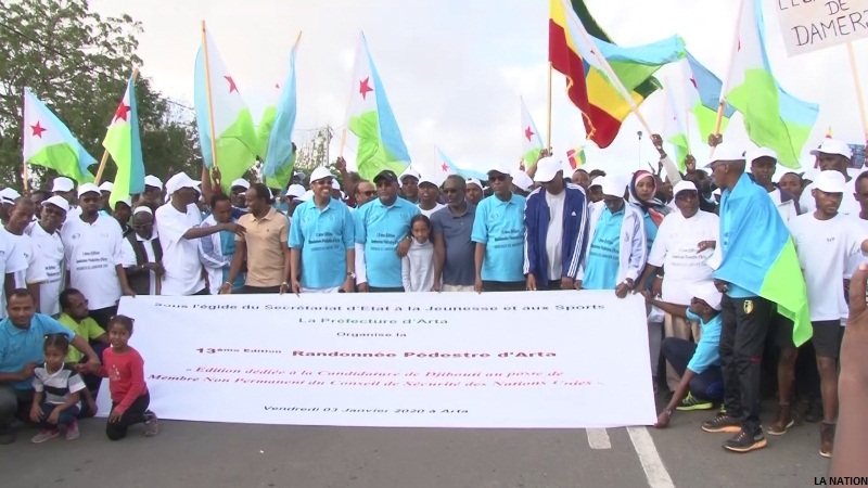 13ÈME EDITION DE LA RANDONNÉE PEDESTRE D’ARTA : UNE MARCHE DE LA PAIX QUI CONNAIT DE PLUS EN PLUS DE SUCCES