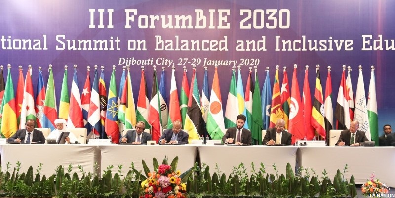 3e FORUM SUR L’EDUCATION EQUILIBREE ET INCLUSIVE : LA DÉCLARATION DE DJIBOUTI SIGNÉE PAR LES CHEFS D’ETAT ET DE GOUVERNEMENT