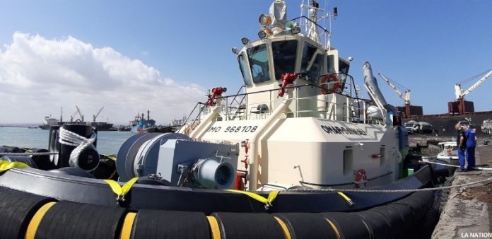 ARRIVÉE À DJIBOUTI DU NOUVEAU REMORQUEUR ‘‘OMAR DANKALI’’ (1)