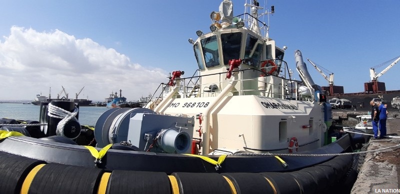 ARRIVÉE À DJIBOUTI DU NOUVEAU REMORQUEUR ‘‘OMAR DANKALI’’