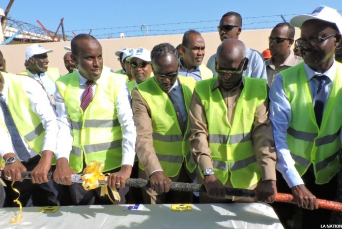 Arrivée à Djibouti du câble sous marin DARE 1 (3)