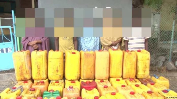 Gendarmerie nationale démantèlement d’un réseau de contrebande de gasoil