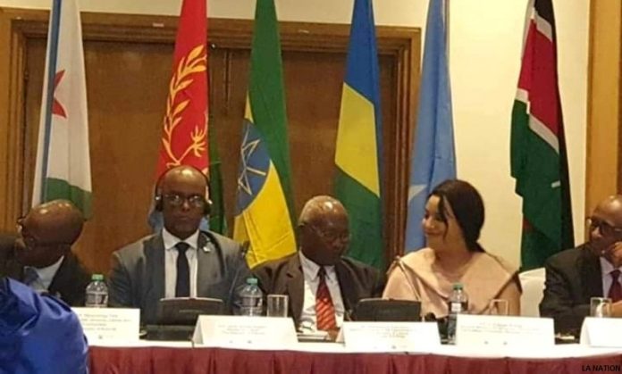 Isman Ibrahim Robleh au 1er forum régional sur l’harmonisation des politiques de migration de travail