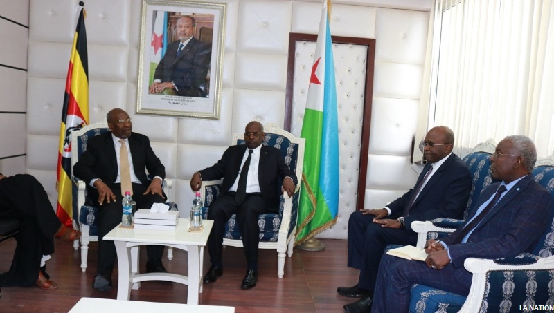 Le Premier ministre reçoit son homologue ougandais, Dr Ruhakana Runguanda