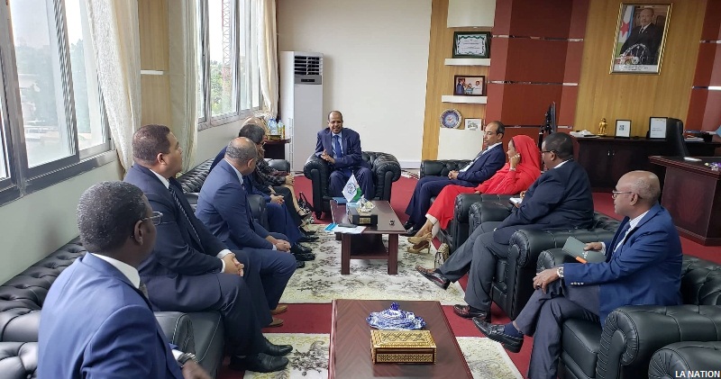 Le chef de la diplomatie djiboutienne reçoit un groupe d’ambassadeurs auprès des Nations Unies