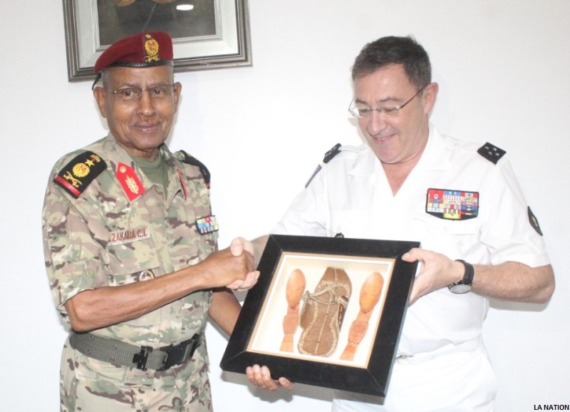 Une cérémonie de départ en l’honneur du général Thierry Marchand