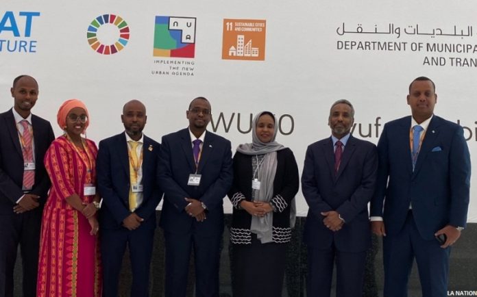 Amina Abdi Aden au Forum mondial urbain d’Abu-Dhabi