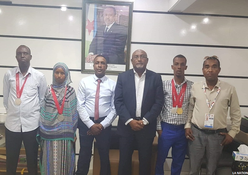 Hassan Mohamed Kamil reçoit les médaillés d’Egypte