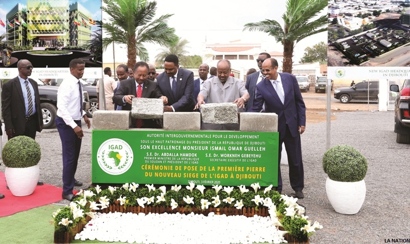 LANCEMENT DES TRAVAUX DE CONSTRUCTION DU FUTUR SIÈGE DE L’IGAD