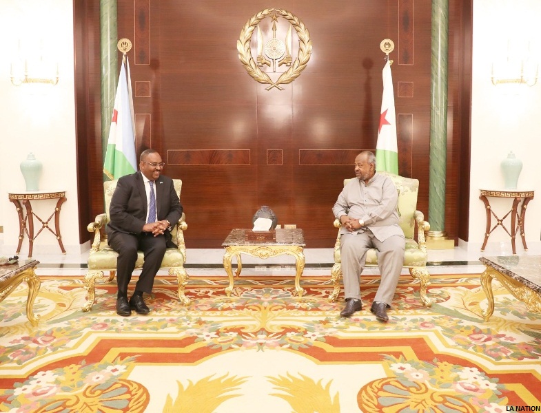 LE CHEF DE L’ETAT REÇOIT LE PRÉSIDENT DE LA RÉGION SOMALIENNE DU PUNTLAND