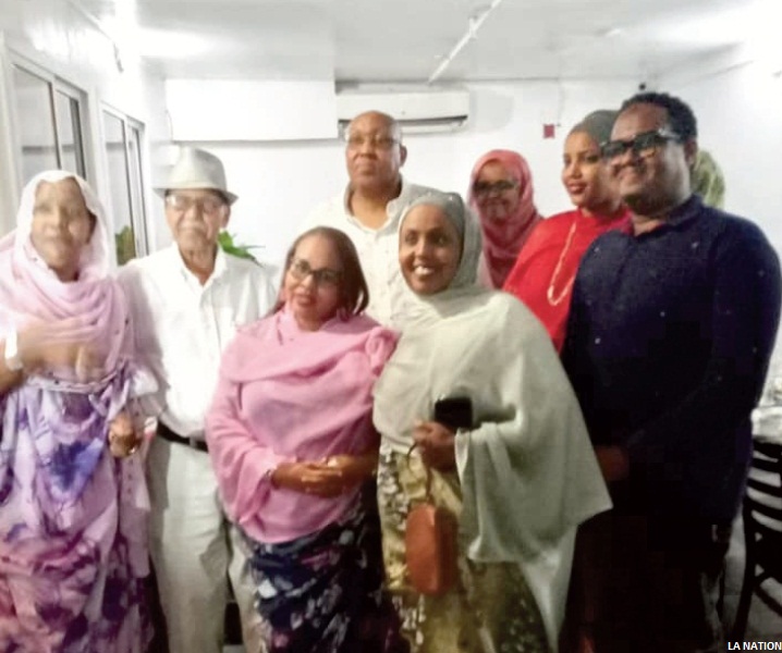 La rencontre entre « Caravaniers » et l’écrivain Nurradin Farah