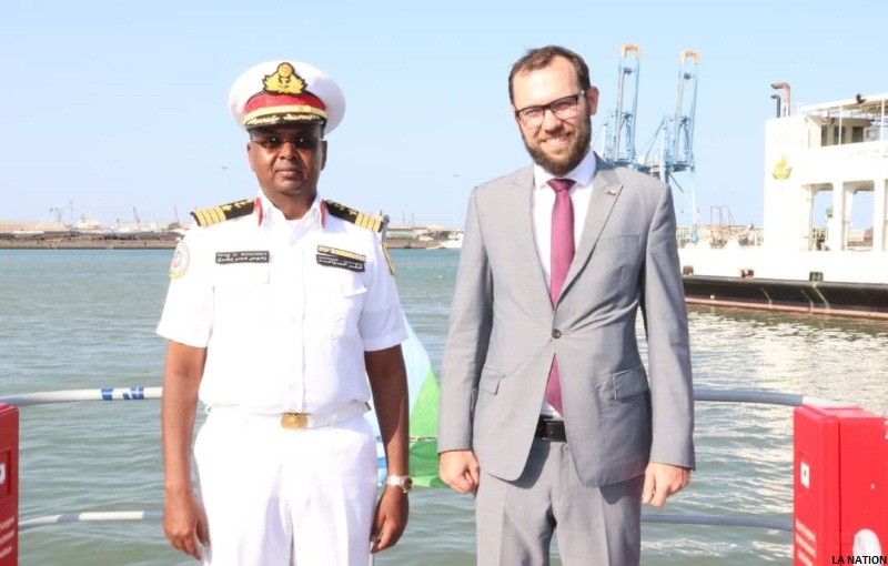 Le commandant de la Garde-côtes reçoit le vice-ministre de la défense de la république tchèque