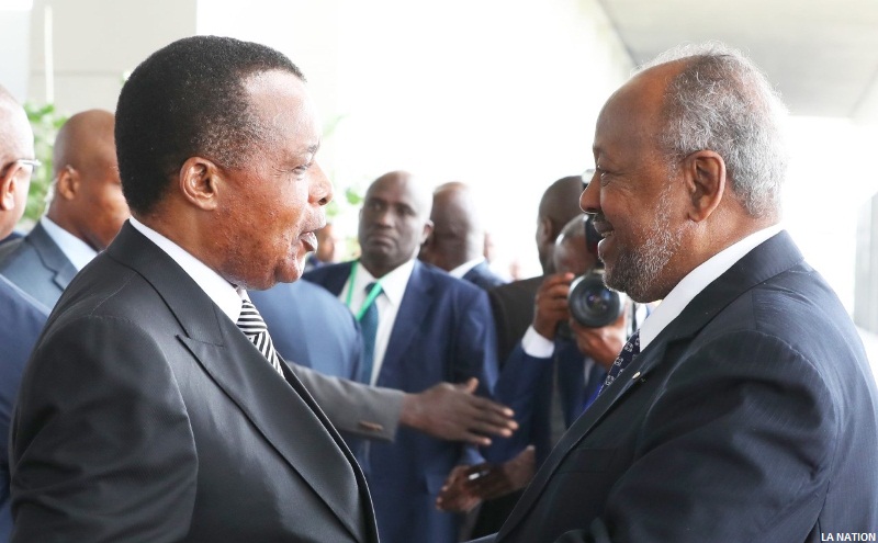 Le président Guelleh au 8e sommet du Comité de haut niveau de l’UA sur la Libye à Brazzaville