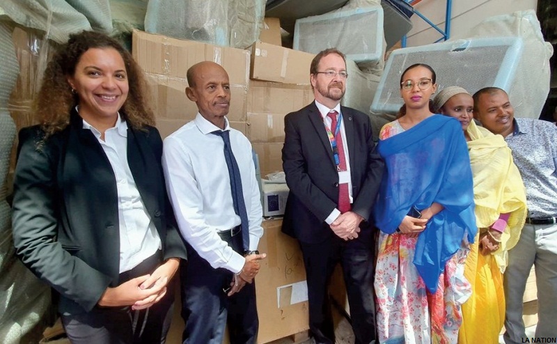 L’OIM fait don d’équipements médicaux