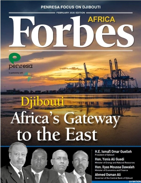 Revue de presse AFRICA FORBES FOCUS ON DJIBOUTI. (Tiré de la dernière édition de la série « Africa Undiscovered » pour Forbes Africa)