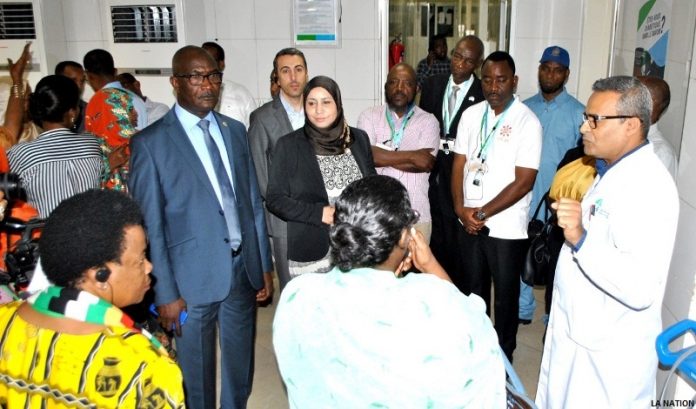 Un groupe de parlementaires afro- arabe et asiatique à la CNSS (2)
