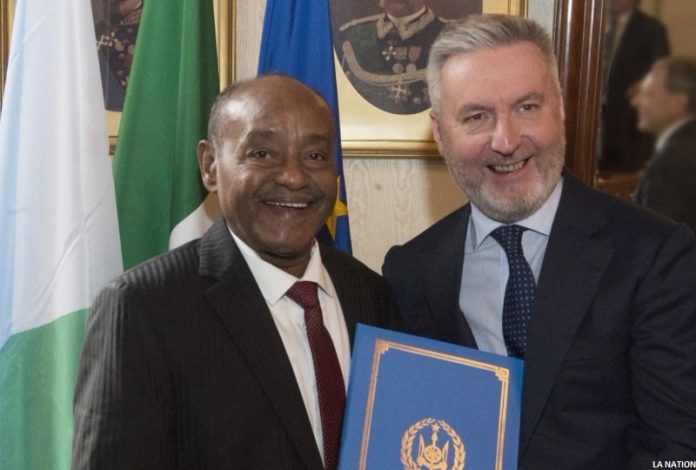 Visite du ministre de la Défense à Rome, en Italie