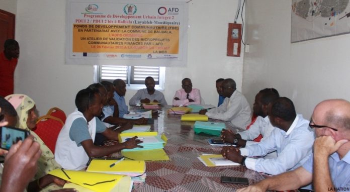 Atelier de validation des microprojets des associations de Layableh et Moustiquaire