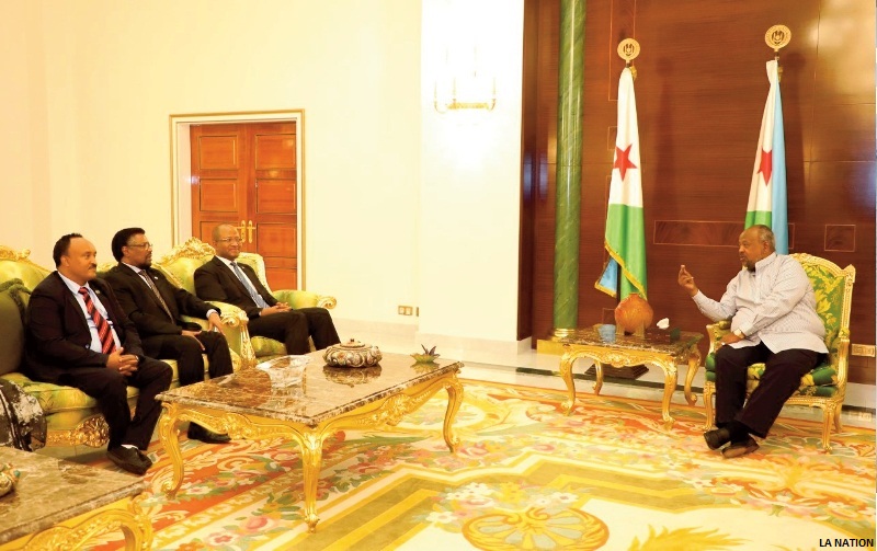 LE CHEF DE L’ETAT REÇOIT LE PRÉSIDENT DU PARLEMENT ÉTHIOPIEN ET LE PRÉSIDENT DE L’ASSEMBLÉE NATIONALE DE LA RÉPUBLIQUE FÉDÉRALE DE SOMALIE