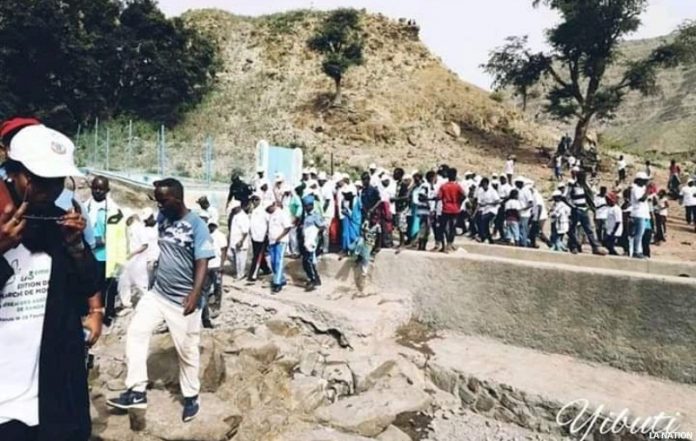 La marche de monts Goda