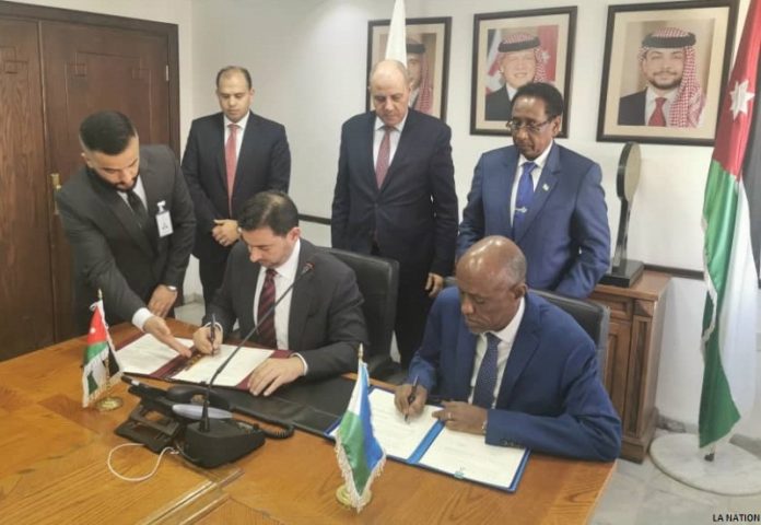 Le ministre djiboutien du commerce à Amman, en Jordanie, pour une visite de travail de 72 heures