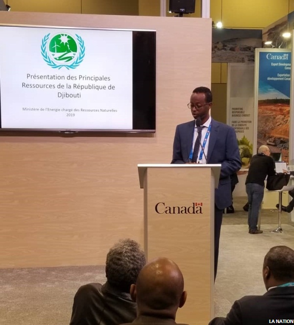 Le potentiel minier de Djibouti présenté à la Convention internationale de Toronto