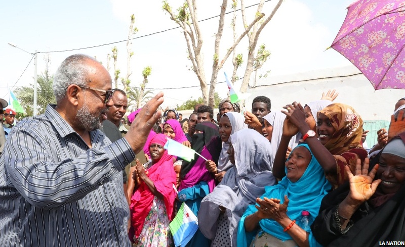 Les Obockois à la rencontre du Président Guelleh