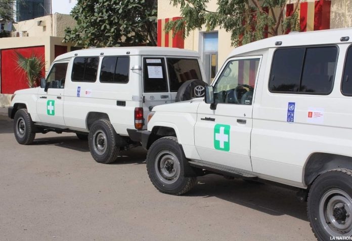 Ministère de la Santé Don de deux ambulances