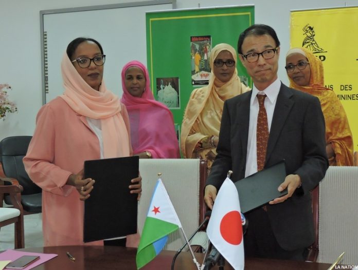 UNFD Cérémonie de signature du projet d’extension de l’école maternelle Abqaal