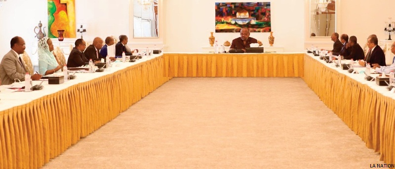 6ème Séance du Conseil des Ministres