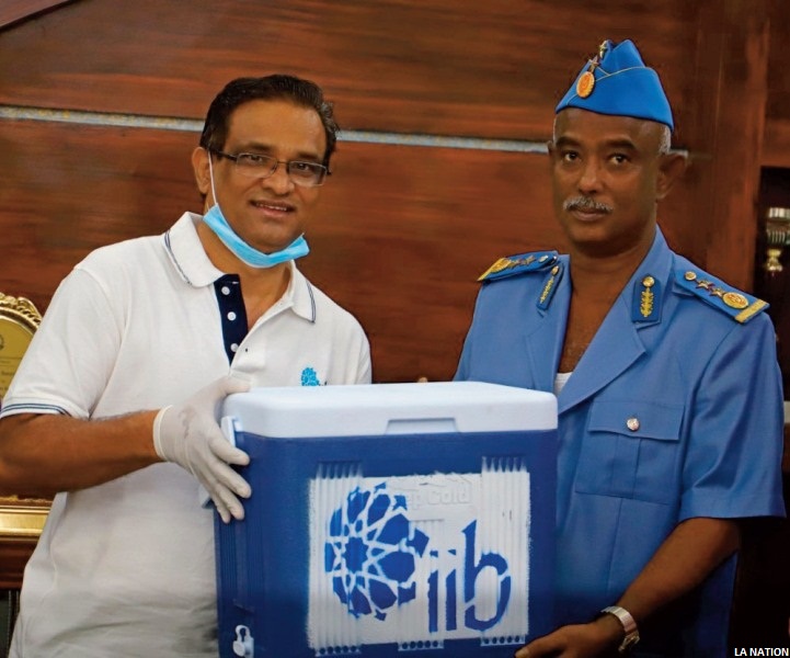 L’IIB octroie des Cobayas et des ombrelles à la police nationale