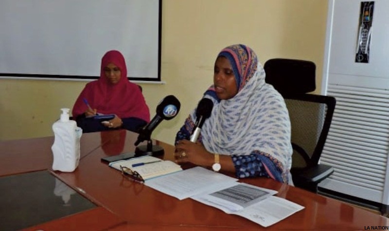 MASS : La secrétaire générale préside la 1ère réunion du groupe du secteur social