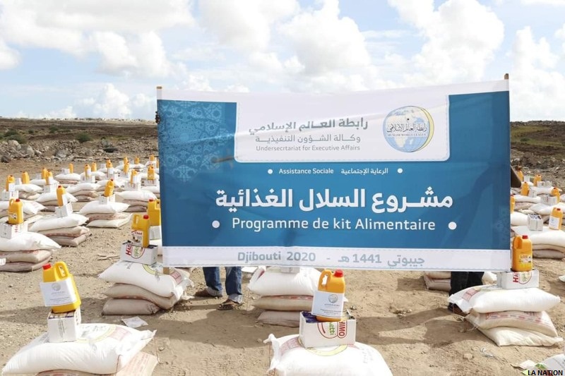 Des denrées alimentaires à 350 ménages du quartier Talabo de Balbala