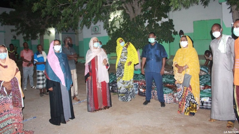 Distribution de kits de dignité et de moustiquaires à 500 familles touchées par les récentes inondations dans la commune de Balbala