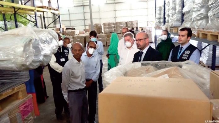 Djibouti reçoit un don de 13 tonnes de medicaments et équipements médicaux de la part de la Russie