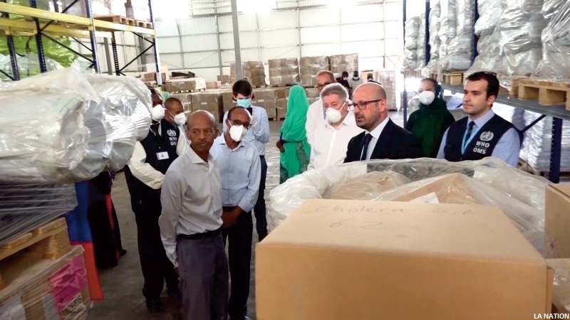 Djibouti reçoit un don de 13 tonnes de medicaments et équipements médicaux de la part de la Russie