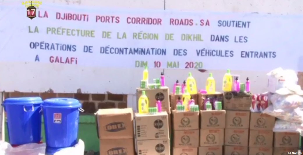 Don destiné au poste de contrôle sanitaire de Galafi