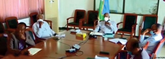 Le G2R2D présente les résultats de son étude au comité de pilotage de la riposte contre le COVID-19 à Djibouti (2)