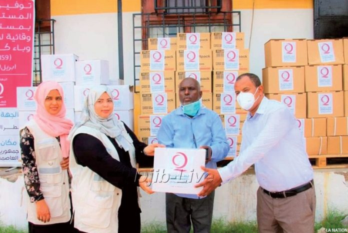 Lutte contre le Covid-19 l’ONG Qatar Charity apporte sa contribution