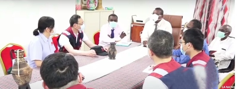 L’équipe d’experts chinois à Ali-Sabieh