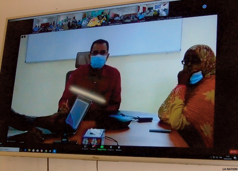 MENFOP : Réunion de visioconférence sur les admissions des examens de fin d’année scolaire et la délivrance du diplôme du BEF