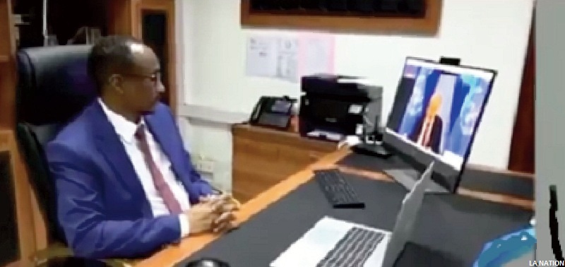 73eme assemblée mondiale de la santé : Mohamed Warsama Dirieh participe à la visioconférence de l’OMS