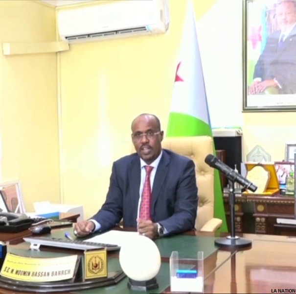 Moumin Hassan Barreh participe au forum virtuel des ministres de la culture de l’UA (2) copy