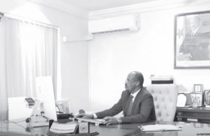 Moumin Hassan Barreh participe à la vidéo conférence de l’ALESCO