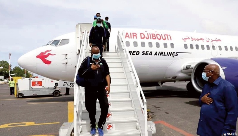 Retour des athlètes djiboutiens d’addis-Abeba