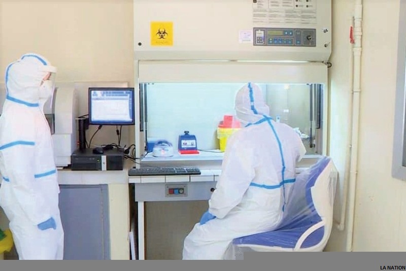 Zoom sur le laboratoire Covid-19